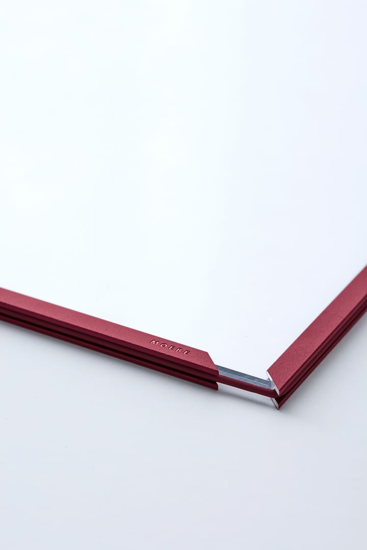 Moldura Moebe A3 31,3x43,6 cm  - vermelho, transparente - MOEBE
