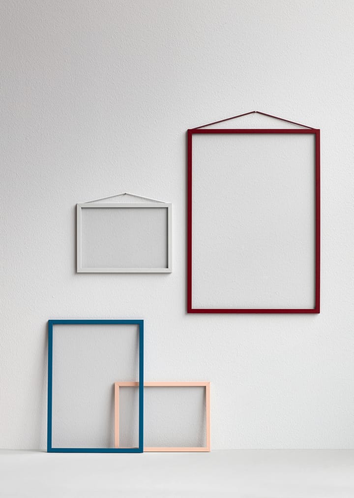 Moldura Moebe A3 31,3x43,6 cm  - vermelho, transparente - MOEBE