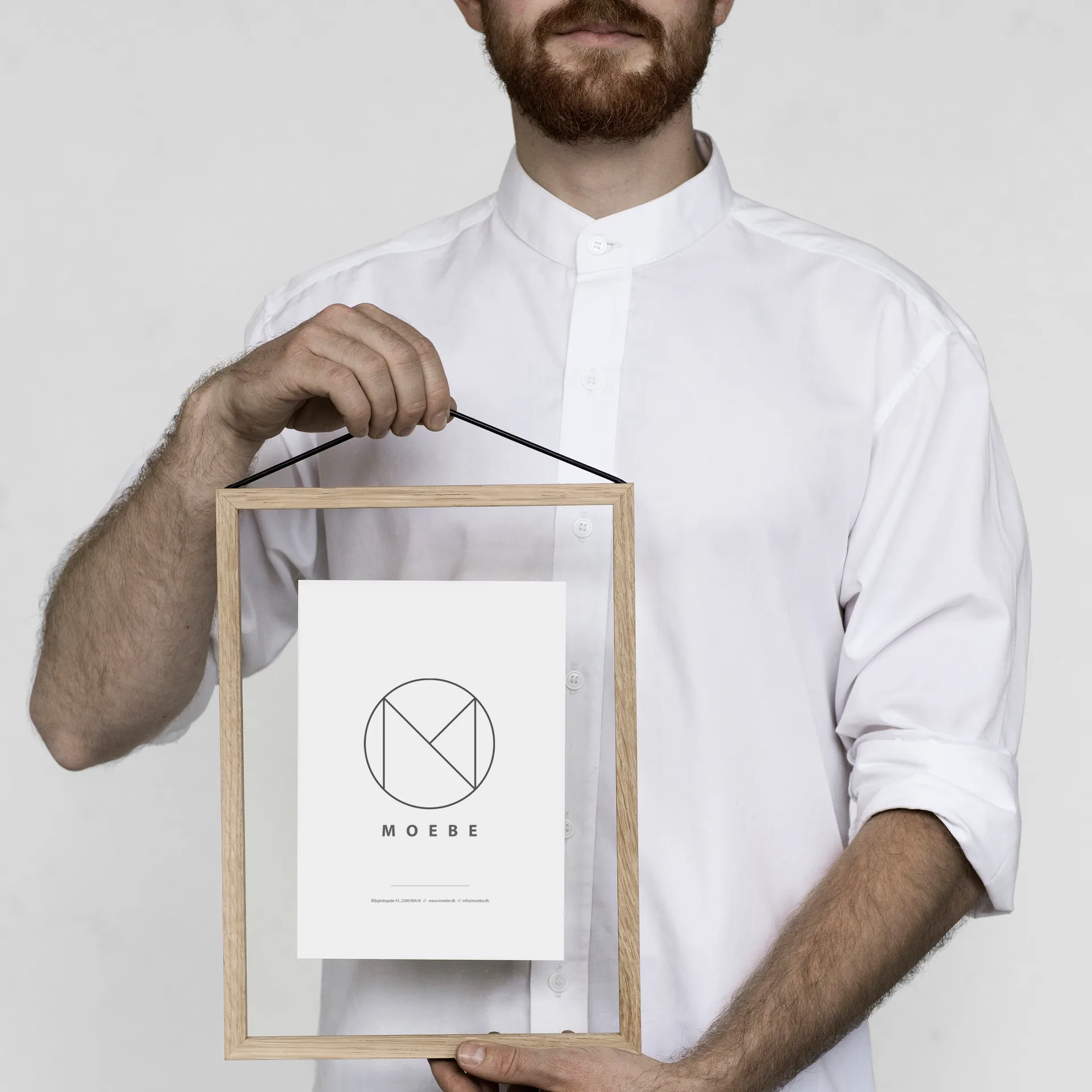 Moldura Moebe A4 23x31,7 cm, Carvalho MOEBE