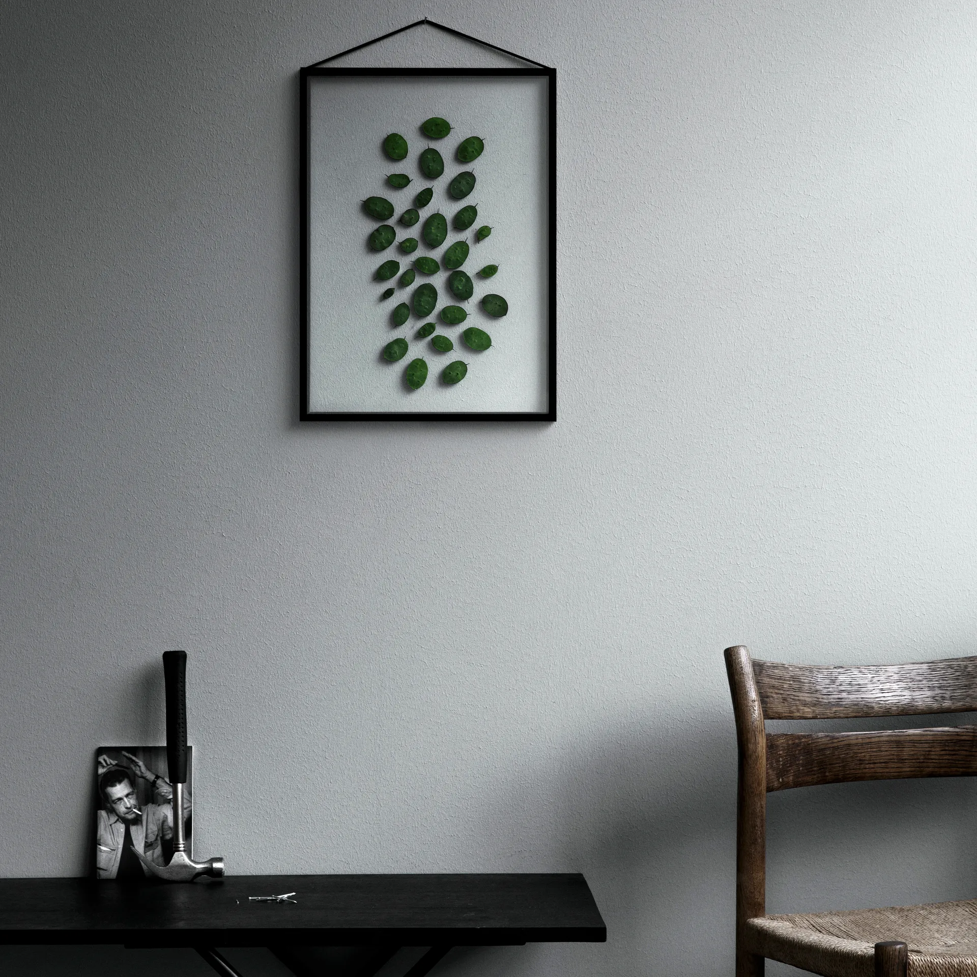 Moldura Moebe A4 23x31,7 cm, Preto MOEBE