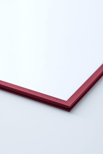 Moldura Moebe A5 16,5x22,7 cm - vermelho, transparente - MOEBE