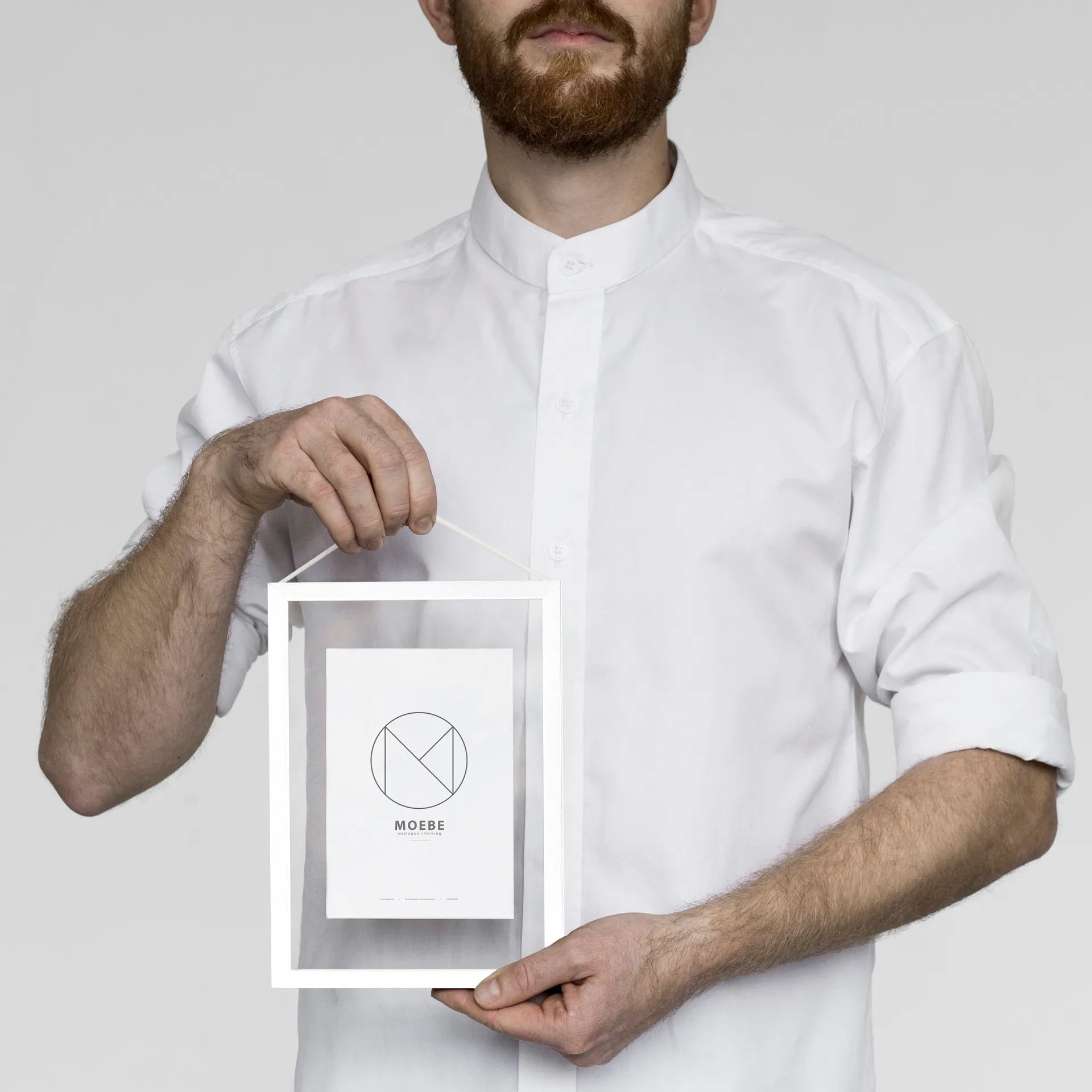 Moldura Moebe A5 16,8x23 cm, Branco MOEBE