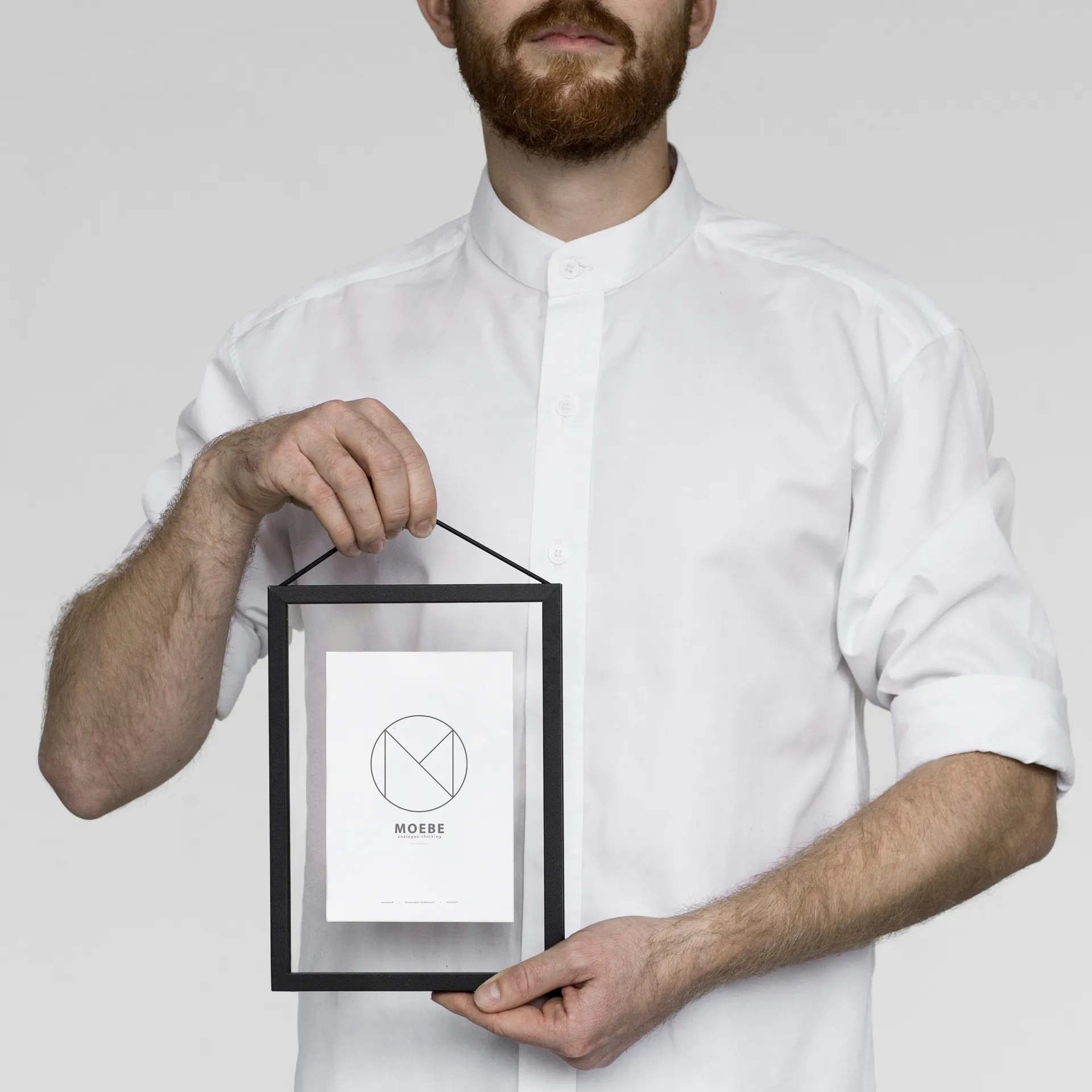 Moldura Moebe A5 16,8x23 cm, Preto MOEBE