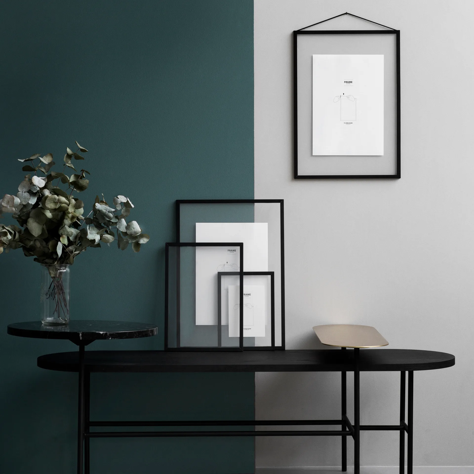 Moldura Moebe A5 16,8x23 cm, Preto MOEBE