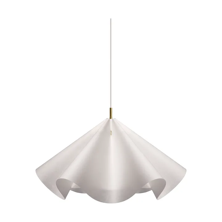 Sinuate candeeiro pendente - White-brass, grande Ø75x40 cm - MOEBE