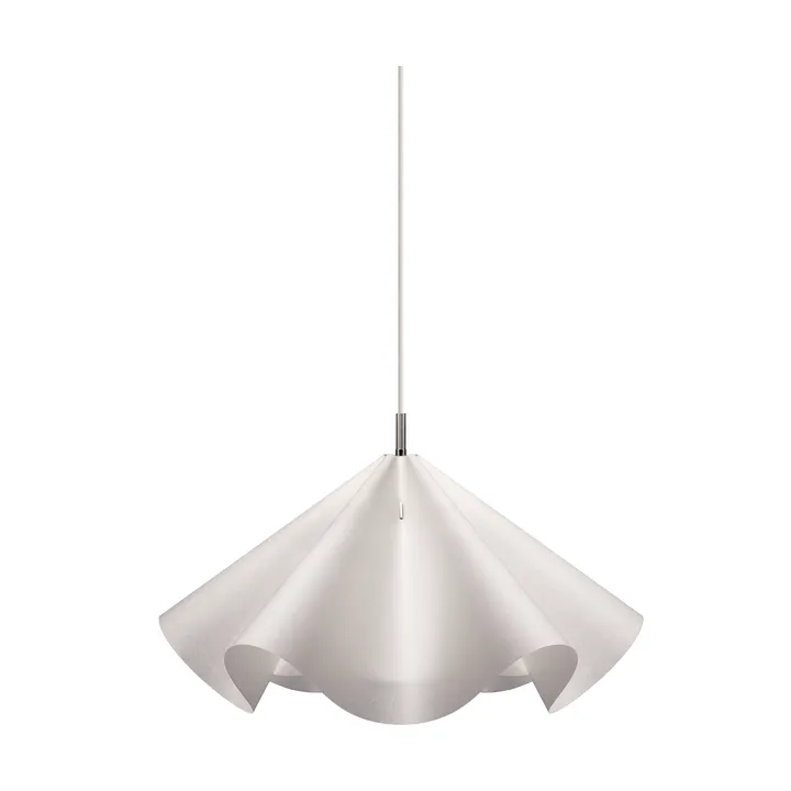 Sinuate candeeiro pendente - White-stainless steel, médio Ø60x30 cm - MOEBE