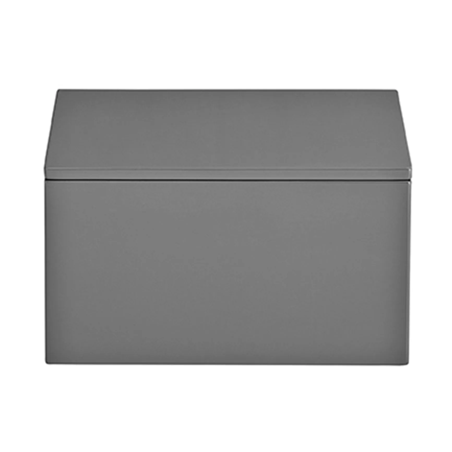 Caixa de armazenamento Lux lacada 19x19x10,5 cm, Antracit Mojoo