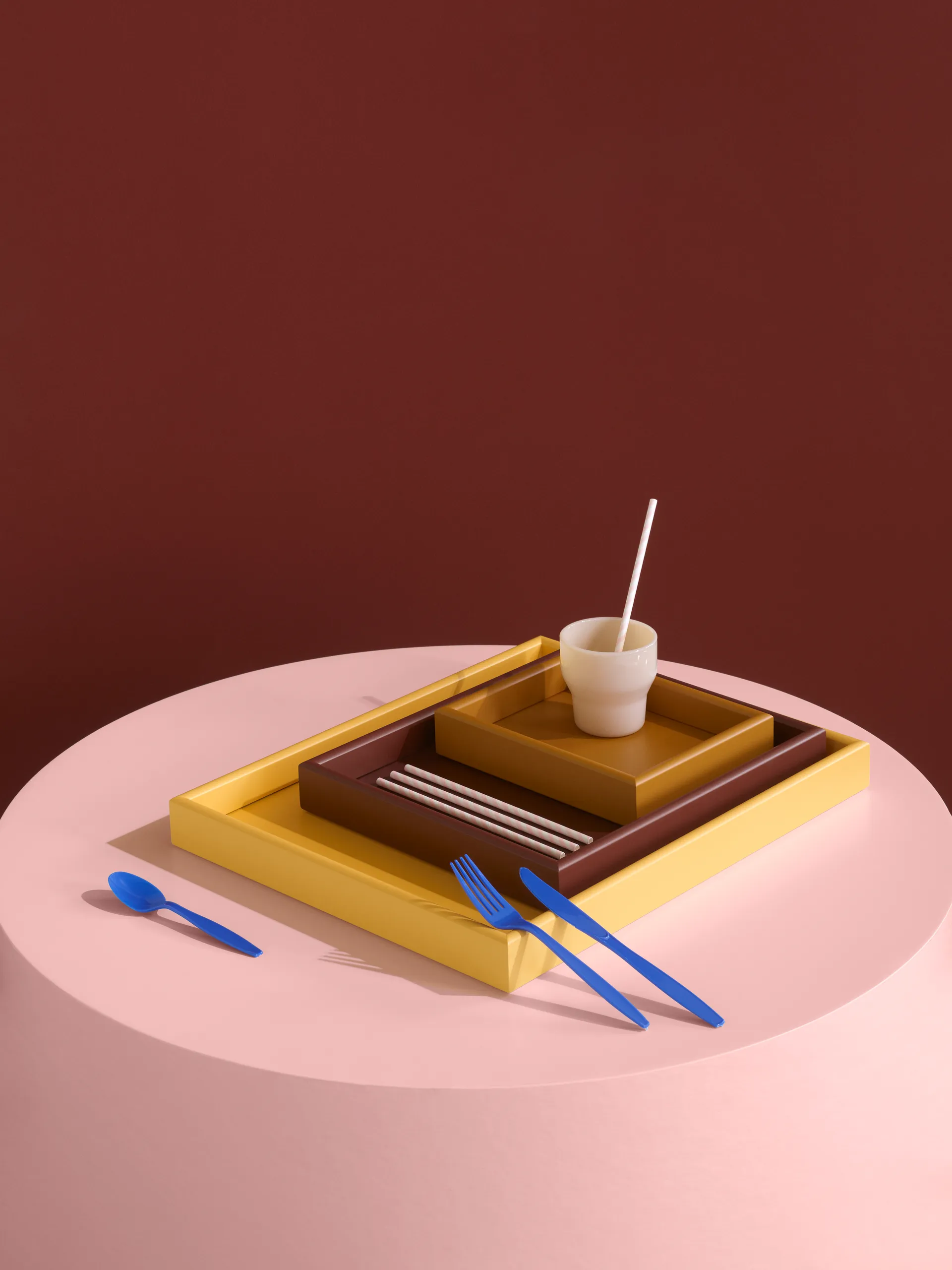 Arrange bandeja small 17,3x21,4 cm, Amber Montana