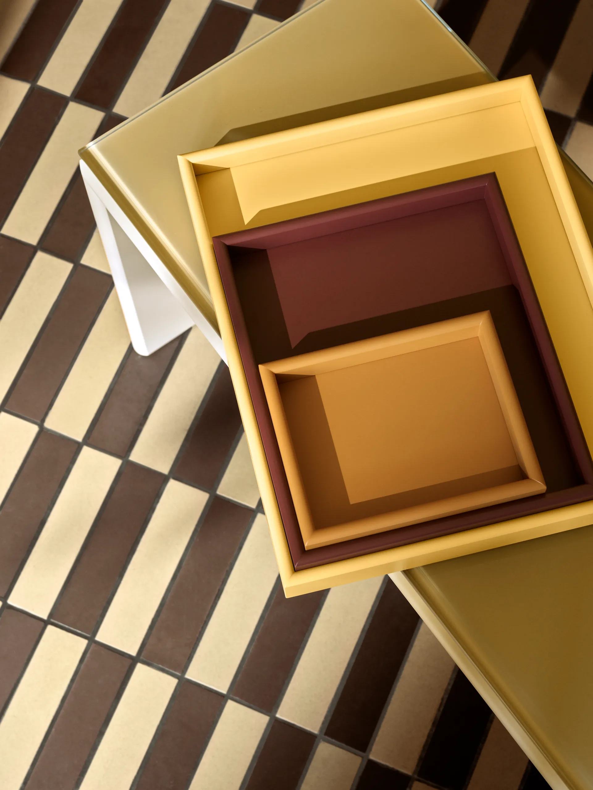 Arrange bandeja small 17,3x21,4 cm, Amber Montana