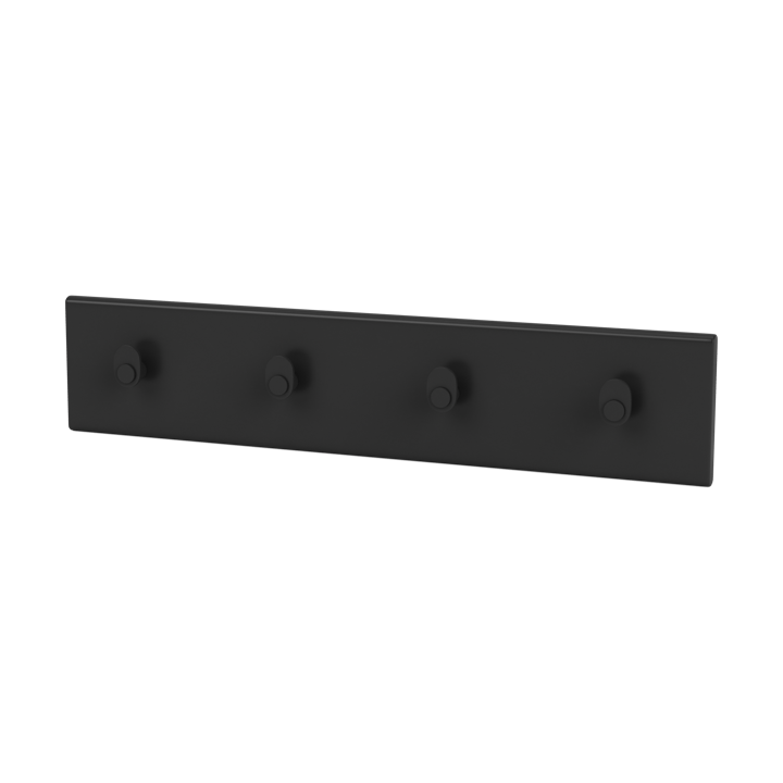 Cabideiro Montana Coat Racks com 4 ganchos - Black - Montana