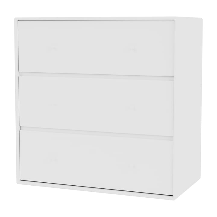 CARRY cómoda, 3 gavetas - New white - Montana