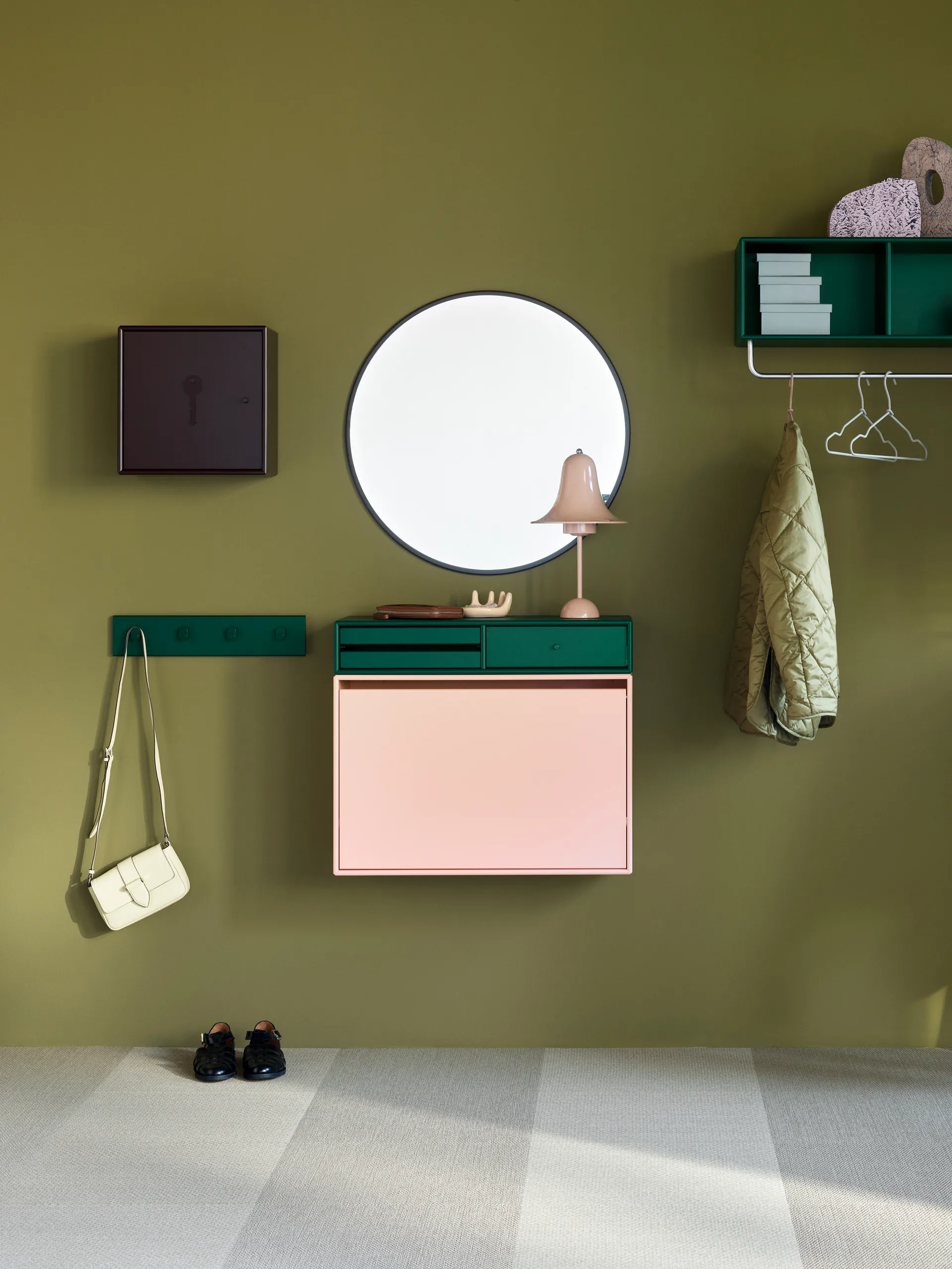 Espelho Around Ø69,6 cm, Balsamic Montana