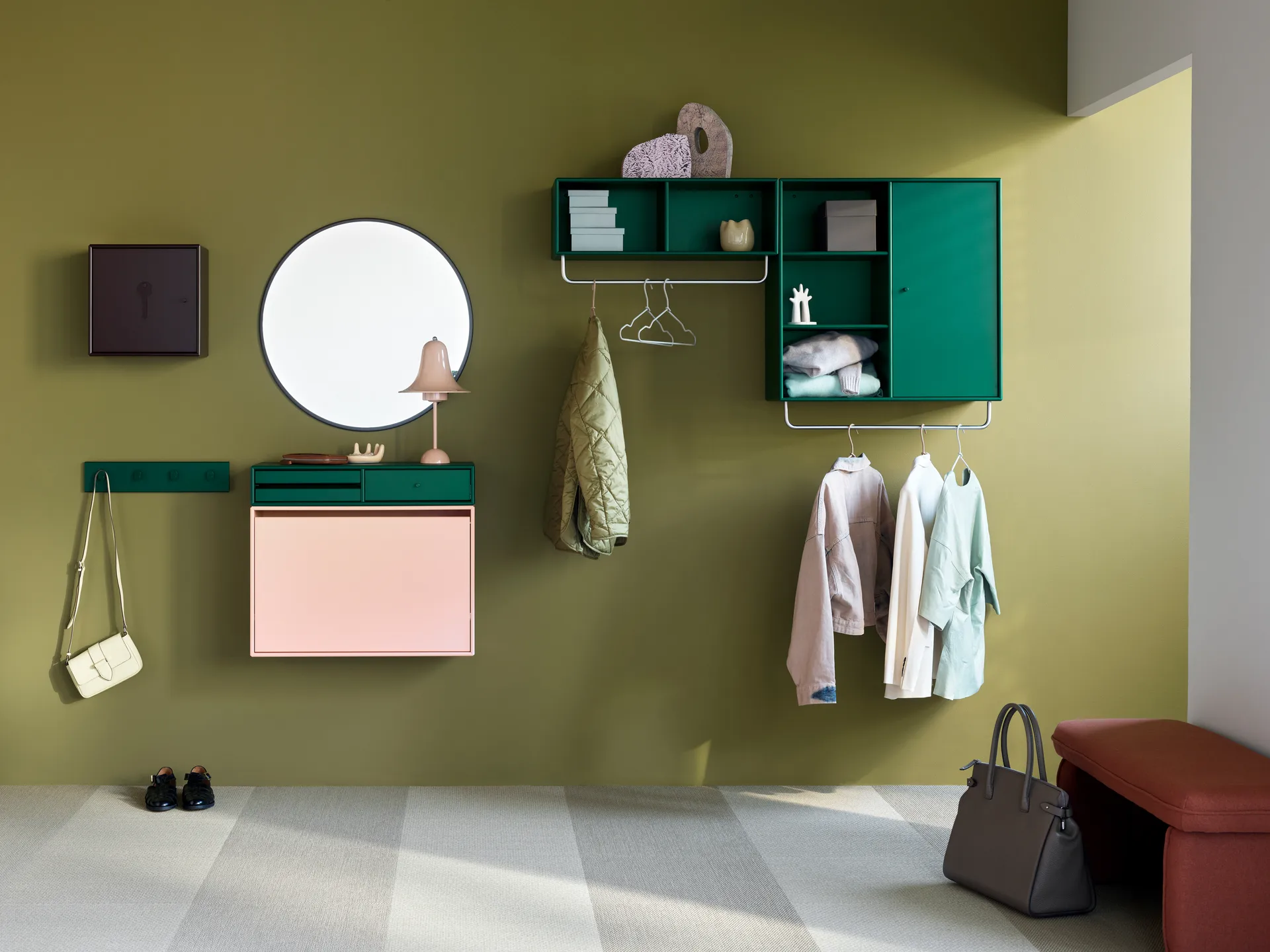 Espelho Around Ø69,6 cm, Balsamic Montana