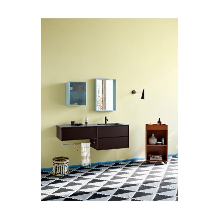 Gabinete Ripple de casa de banho 35,4x46,8x20 cm, Flint Montana