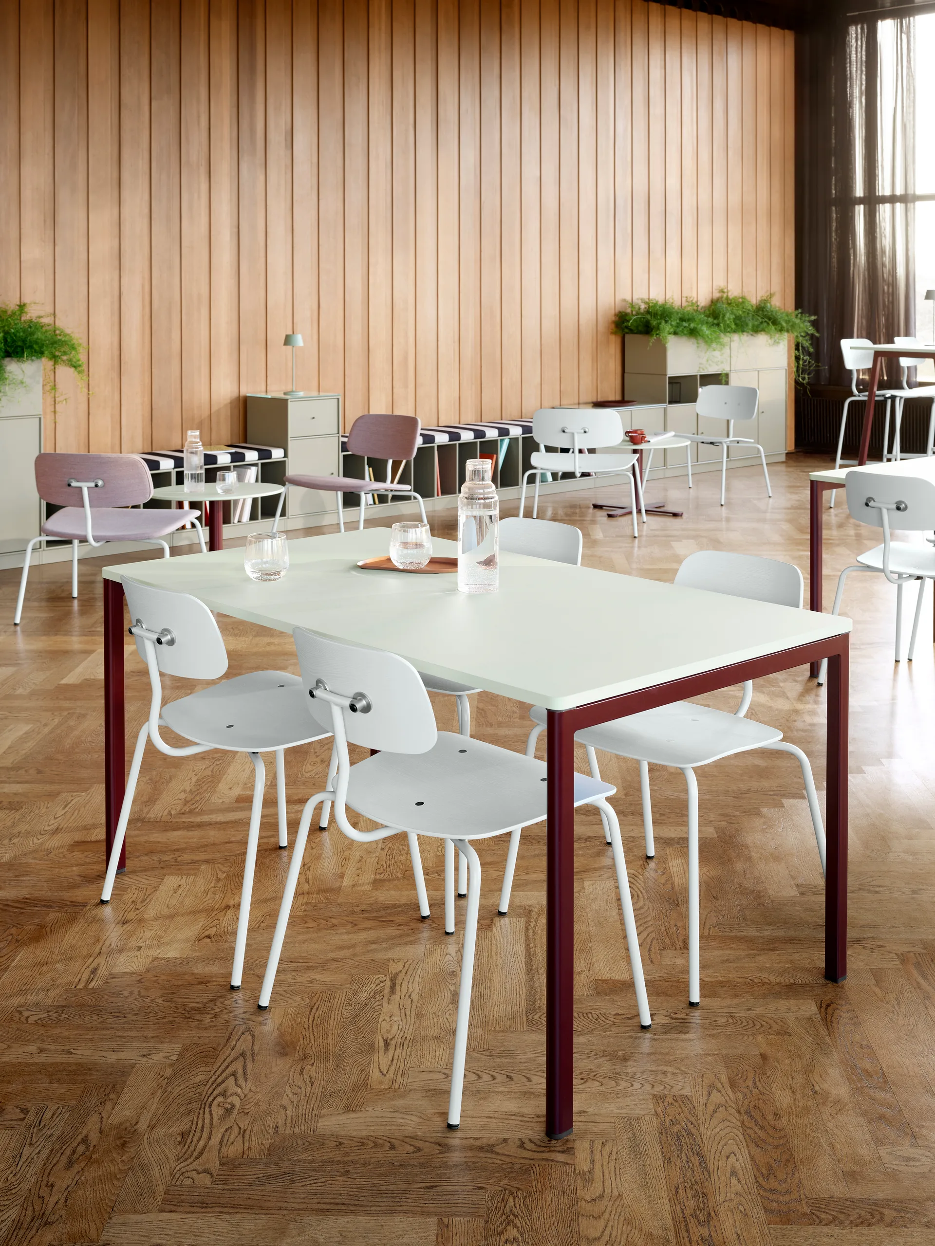 Kevi 2060 cadeira, Carvalho cromo Montana