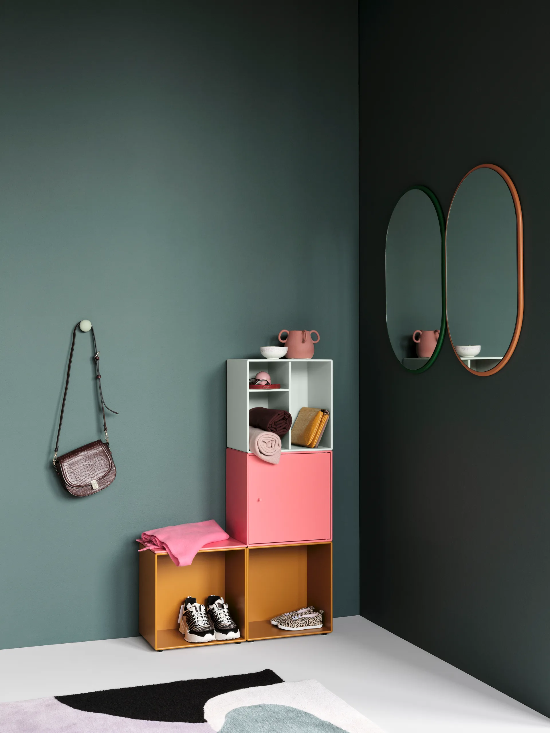 Montana Mini 1001 prateleira 35x35 cm, Âmbar Montana