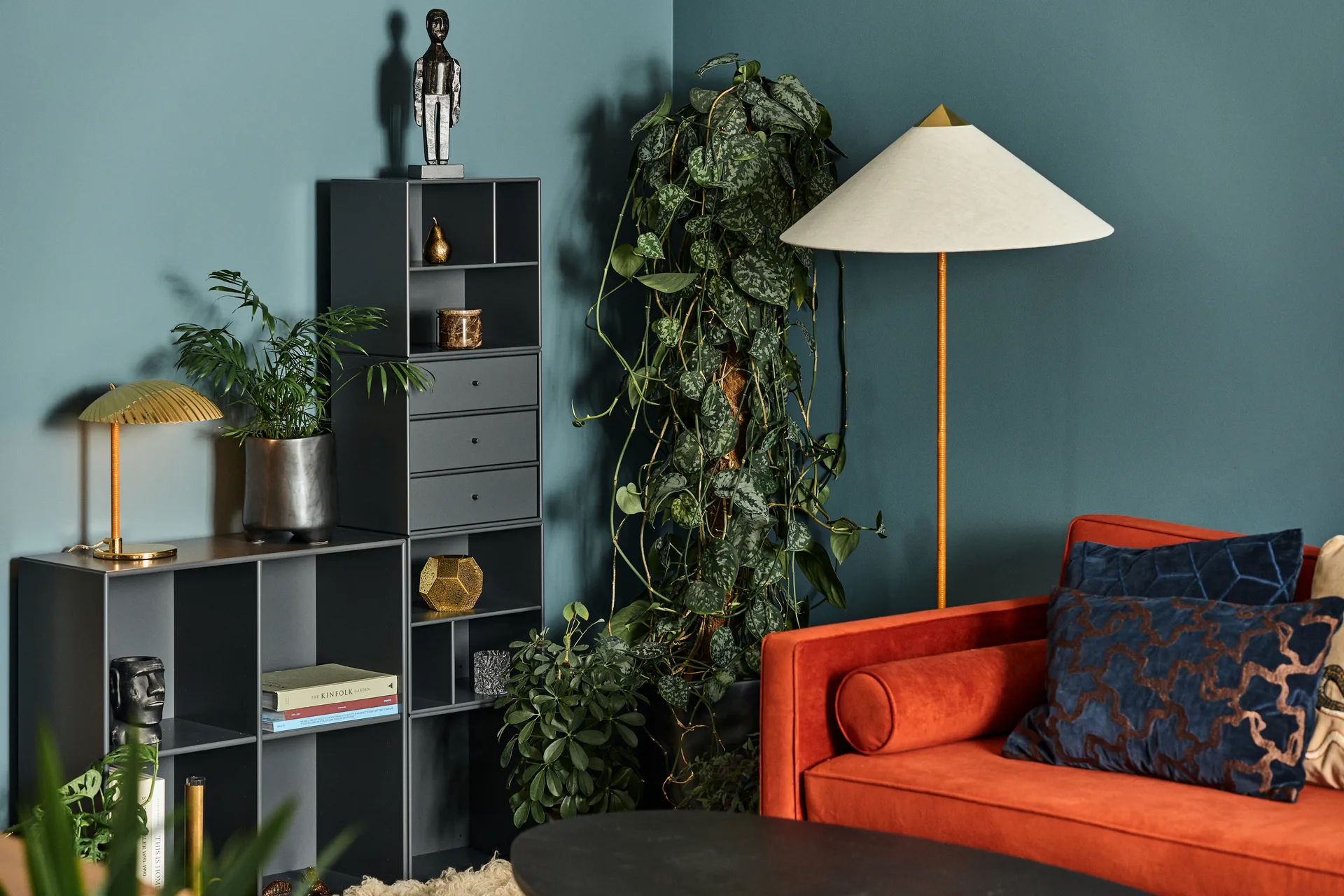 Montana Mini 1001 prateleira 35x35 cm, Antracite Montana