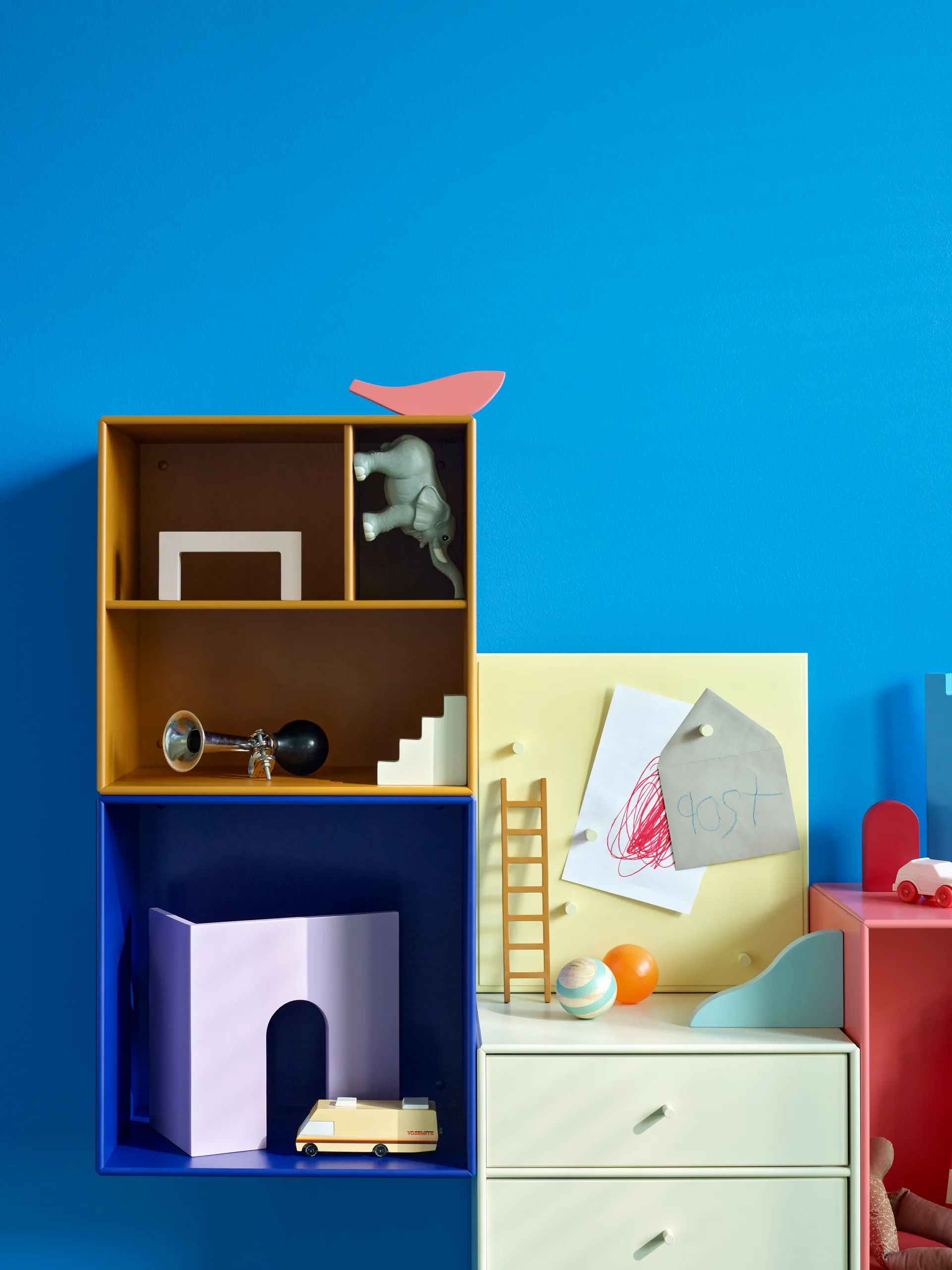 Montana Mini 1002 prateleira 35x35 cm, Âmbar Montana