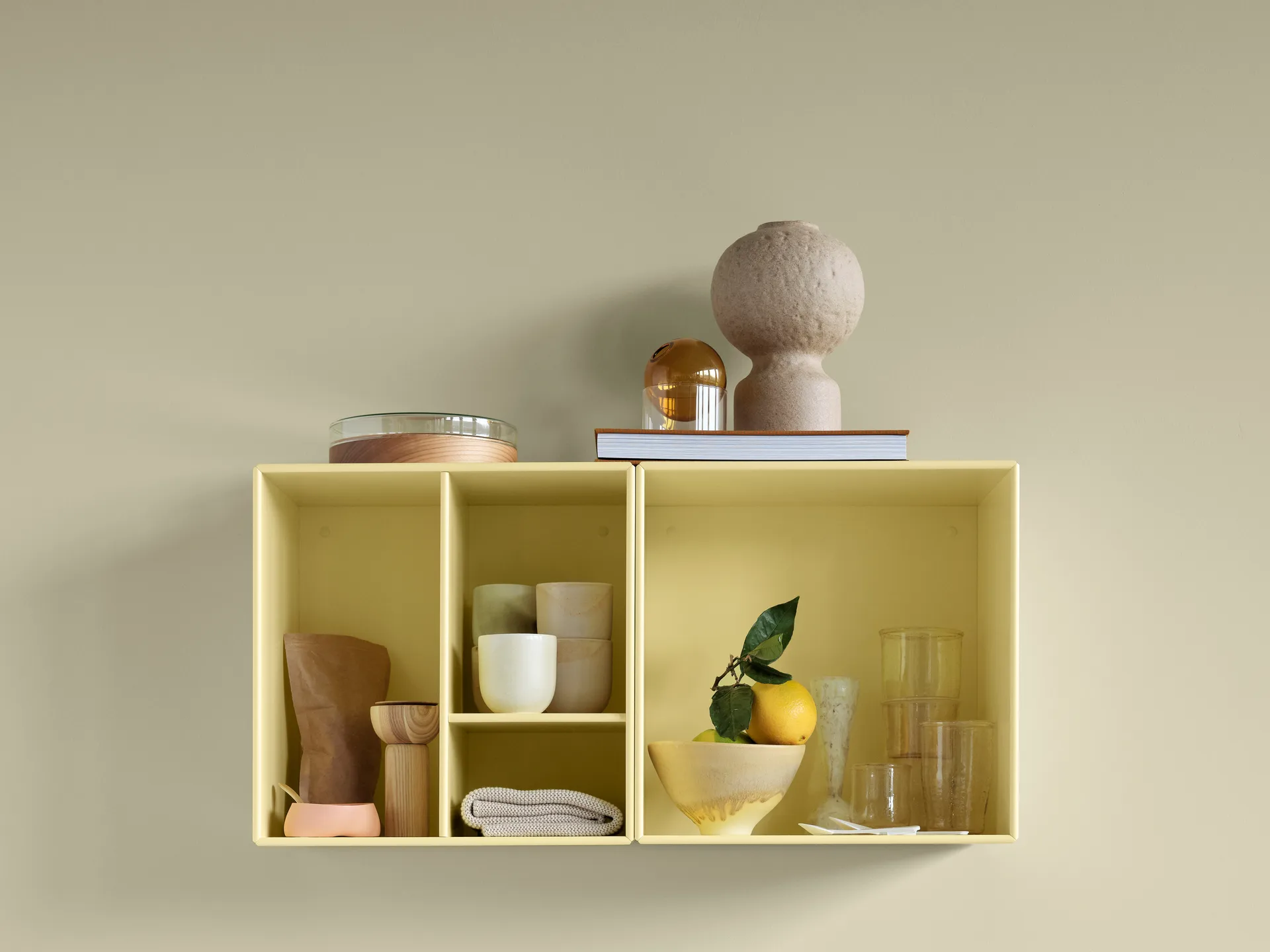 Montana Mini 1002 prateleira 35x35 cm, Camomila Montana