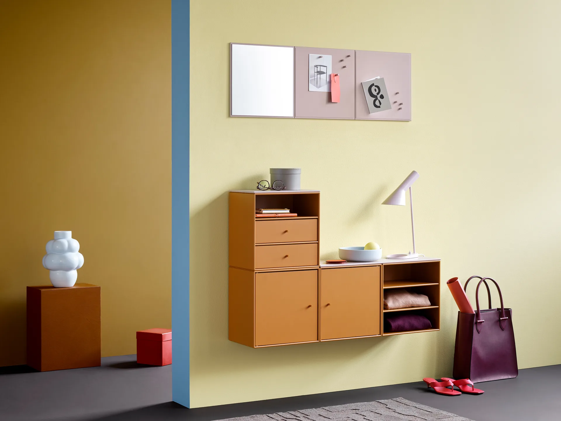 Montana Mini 1003 gabinete 35x35 cm, Âmbar Montana