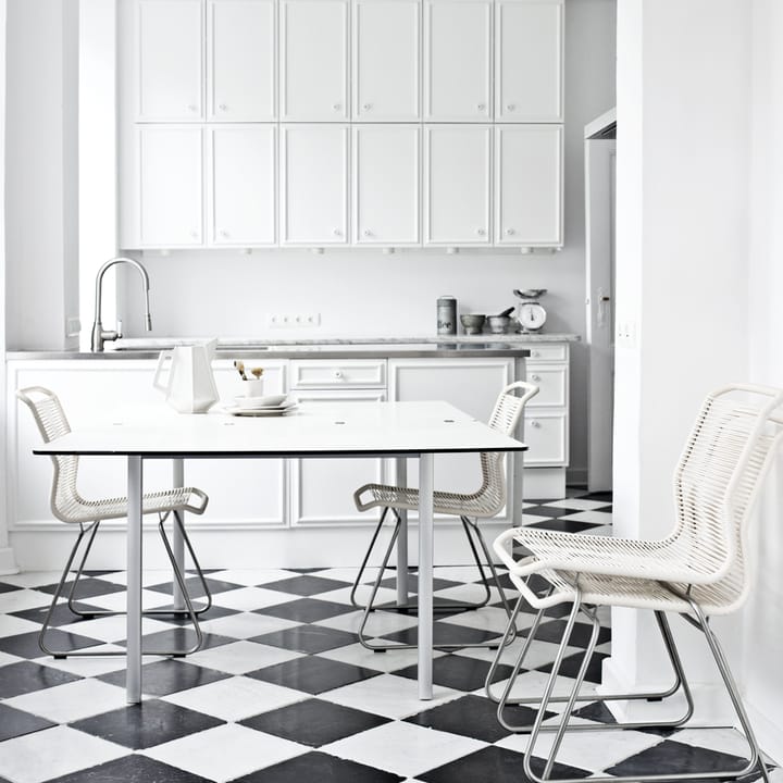 Panton One cadeira, Duke, aço inoxidável Montana