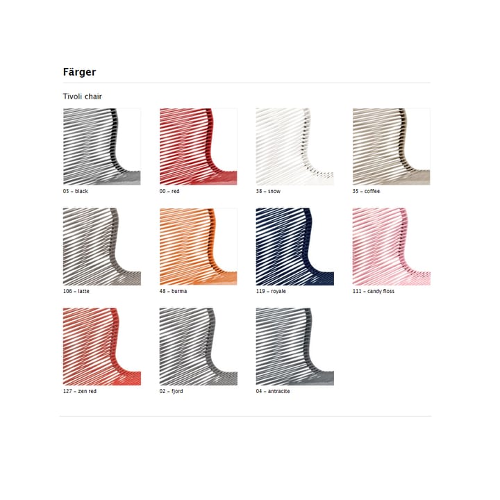 Panton One cadeira, Duke, aço inoxidável Montana