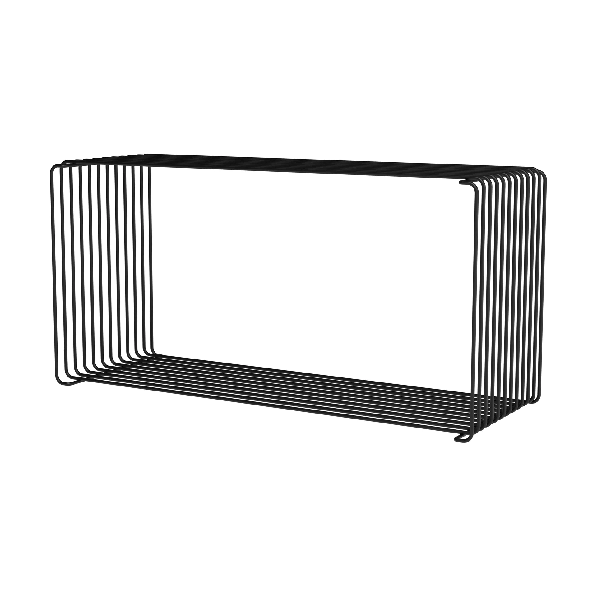 Panton Wire Extended prateleira 70x34,8x25,7 cm, Preto Montana