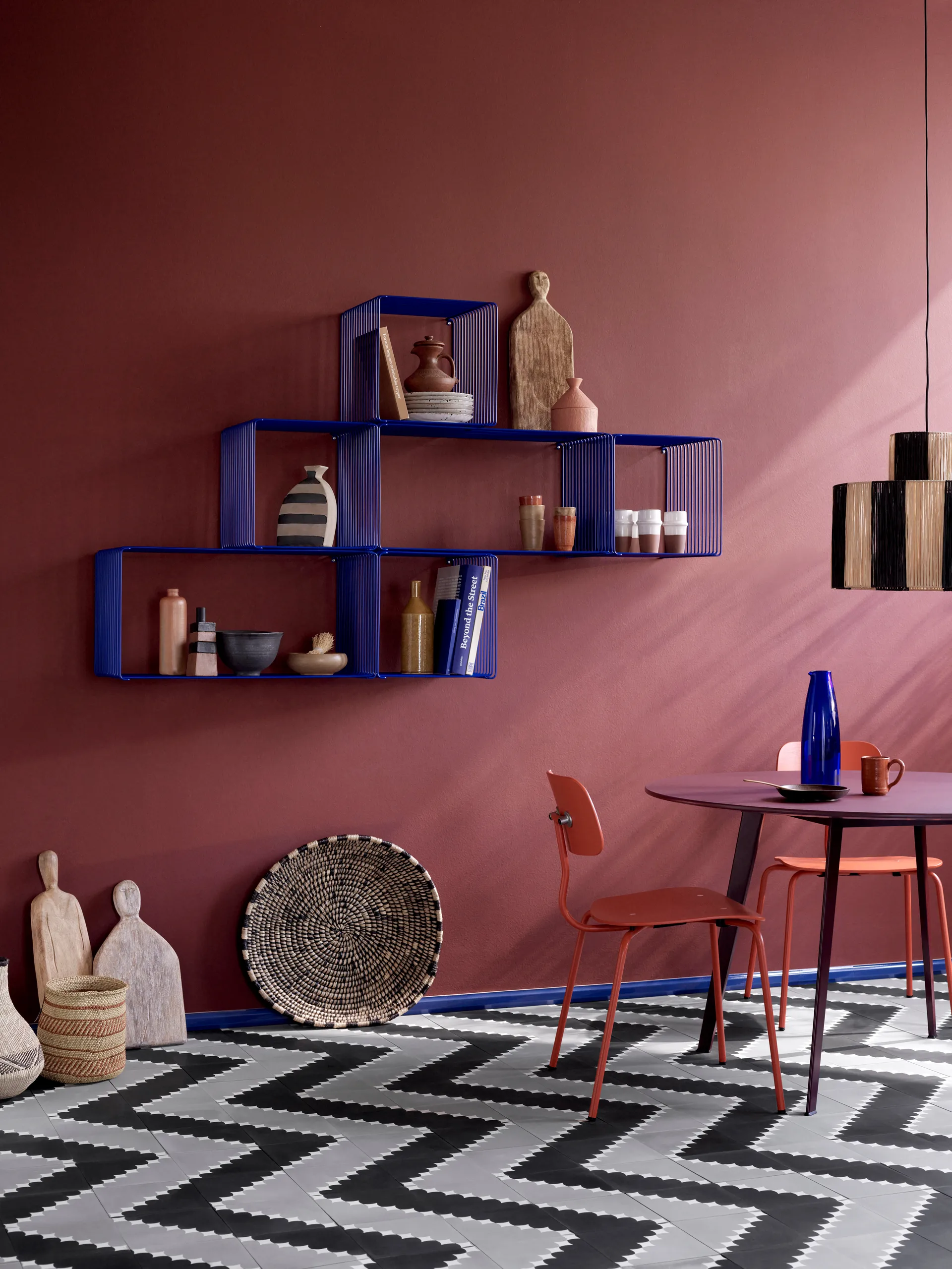 Panton Wire Extended prateleira 70x34,8x34,8 cm, Monarch Montana