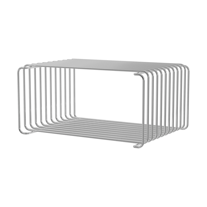 Panton Wire Half Height prateleira 34,8x17,2x25,7 cm - Cromado - Montana