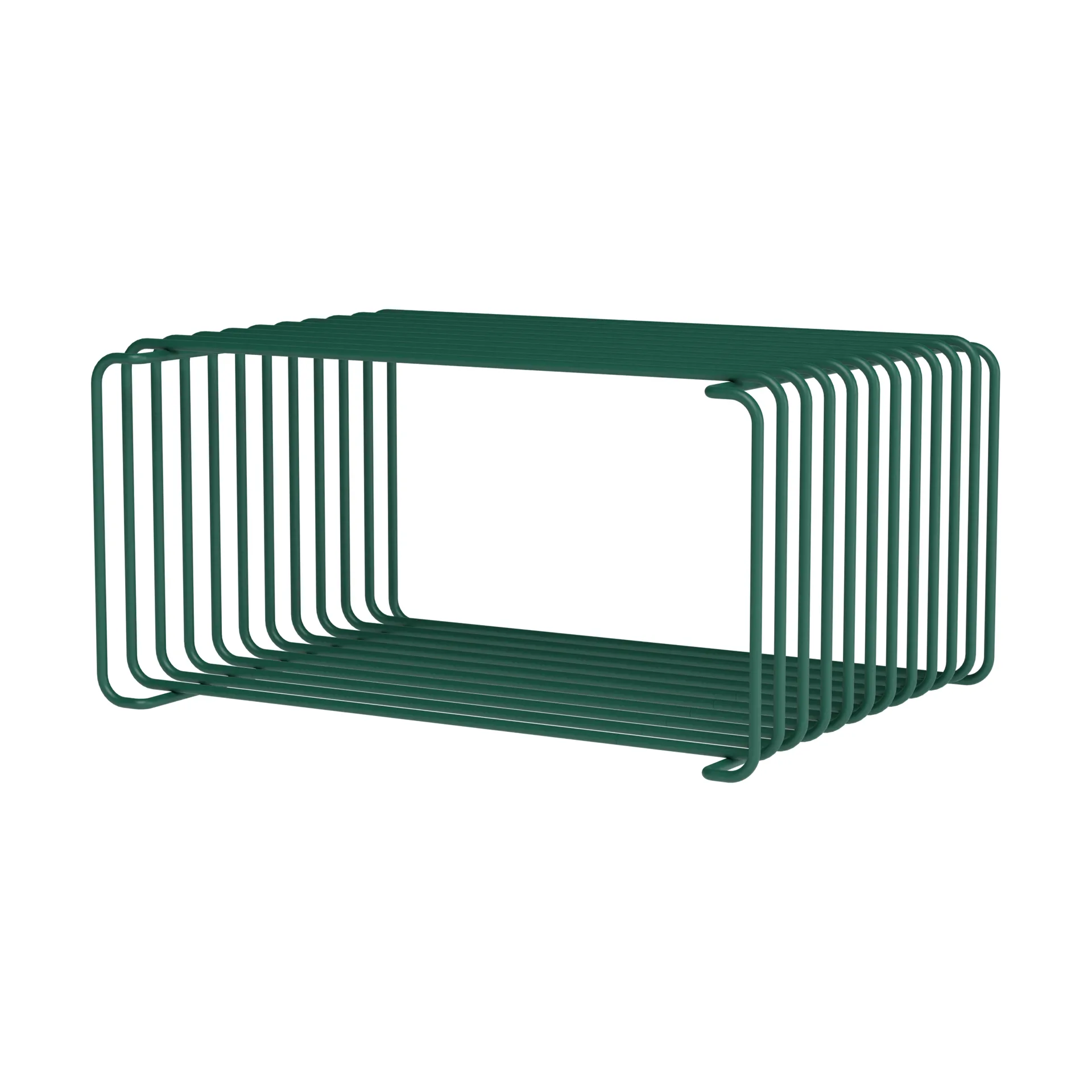 Panton Wire Half Height prateleira 34,8x17,2x25,7 cm, Pinheiro Montana