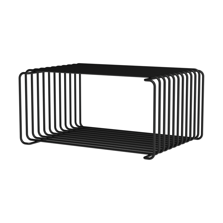 Panton Wire Half Height prateleira 34,8x17,2x25,7 cm - Preto - Montana