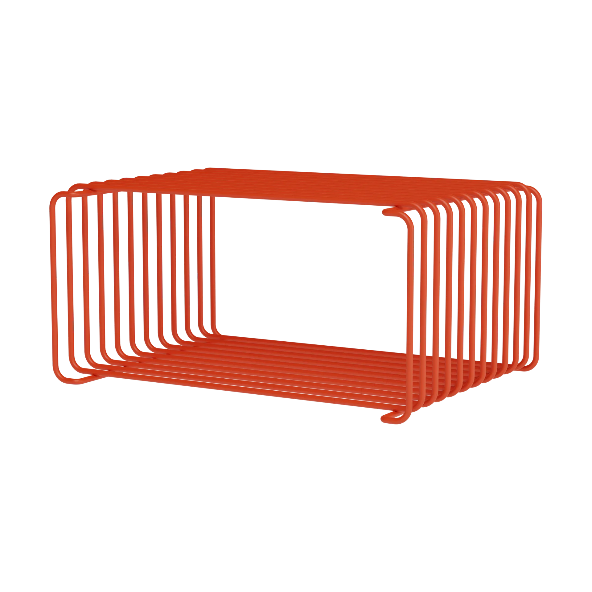 Panton Wire Half Height prateleira 34,8x17,2x25,7 cm, Roseira-brava Montana