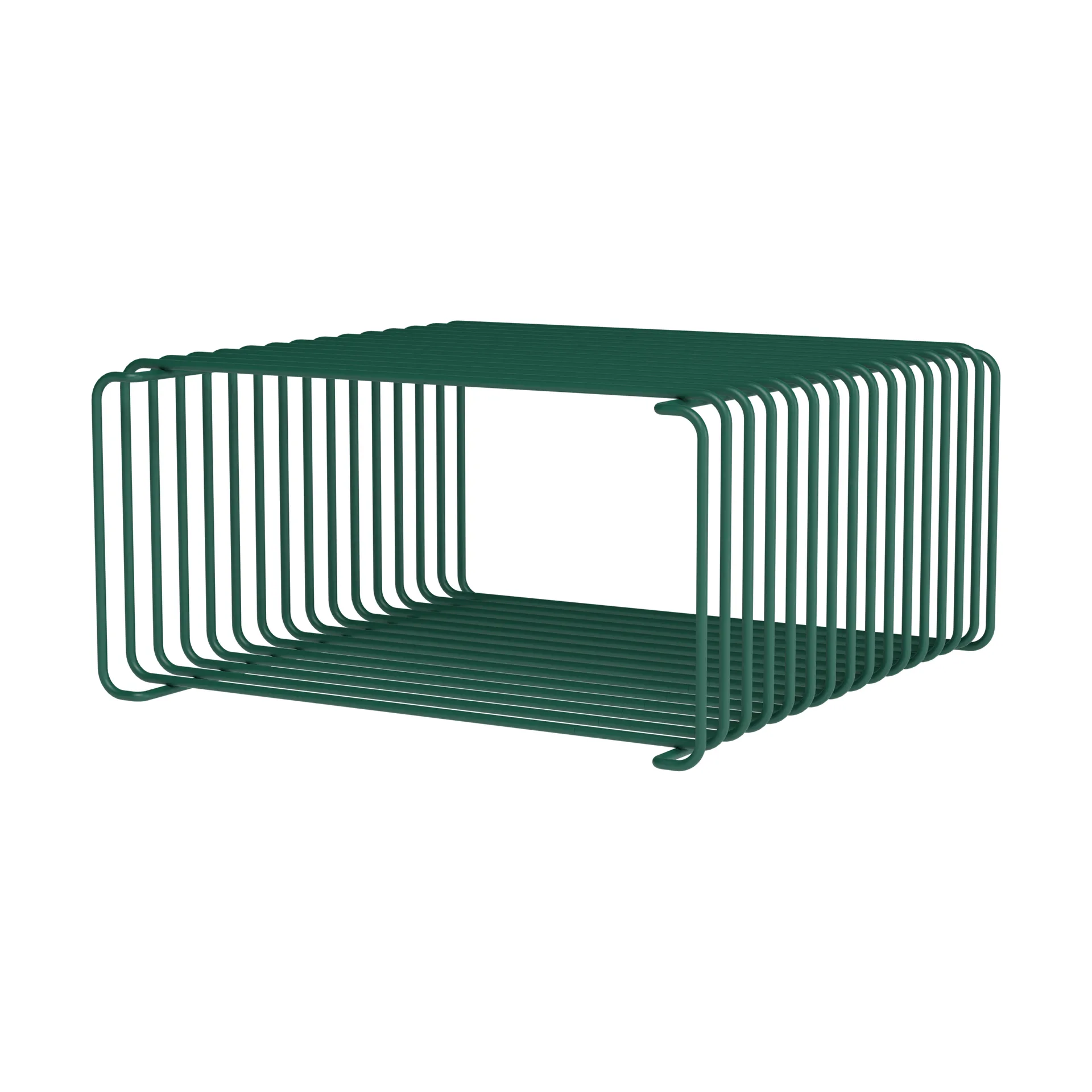 Panton Wire Half Height prateleira 34,8x17,2x34,8 cm, Pinheiro Montana