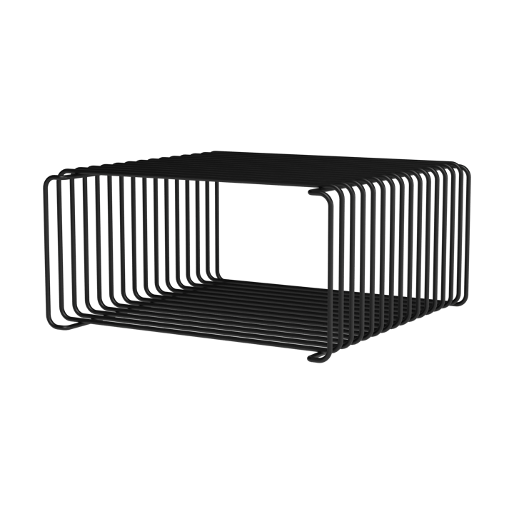 Panton Wire Half Height prateleira 34,8x17,2x34,8 cm - Preto - Montana