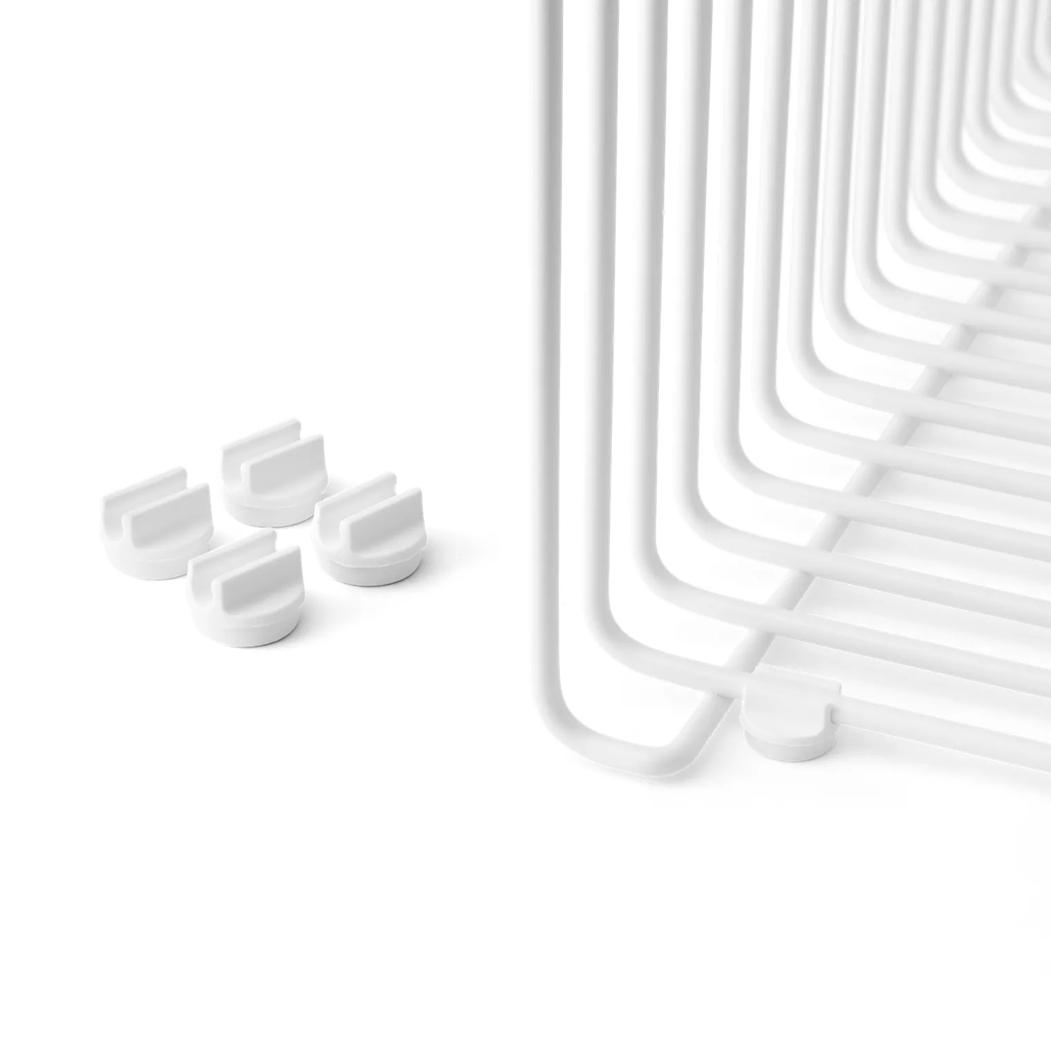 Panton Wire pés espaçadores 4 unidades, Neve Montana