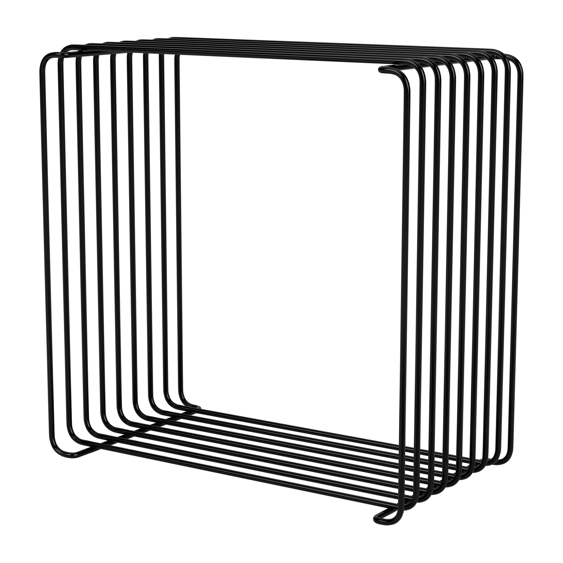 Panton Wire Single prateleira 34,8x34,8x18,8 cm, Preto Montana