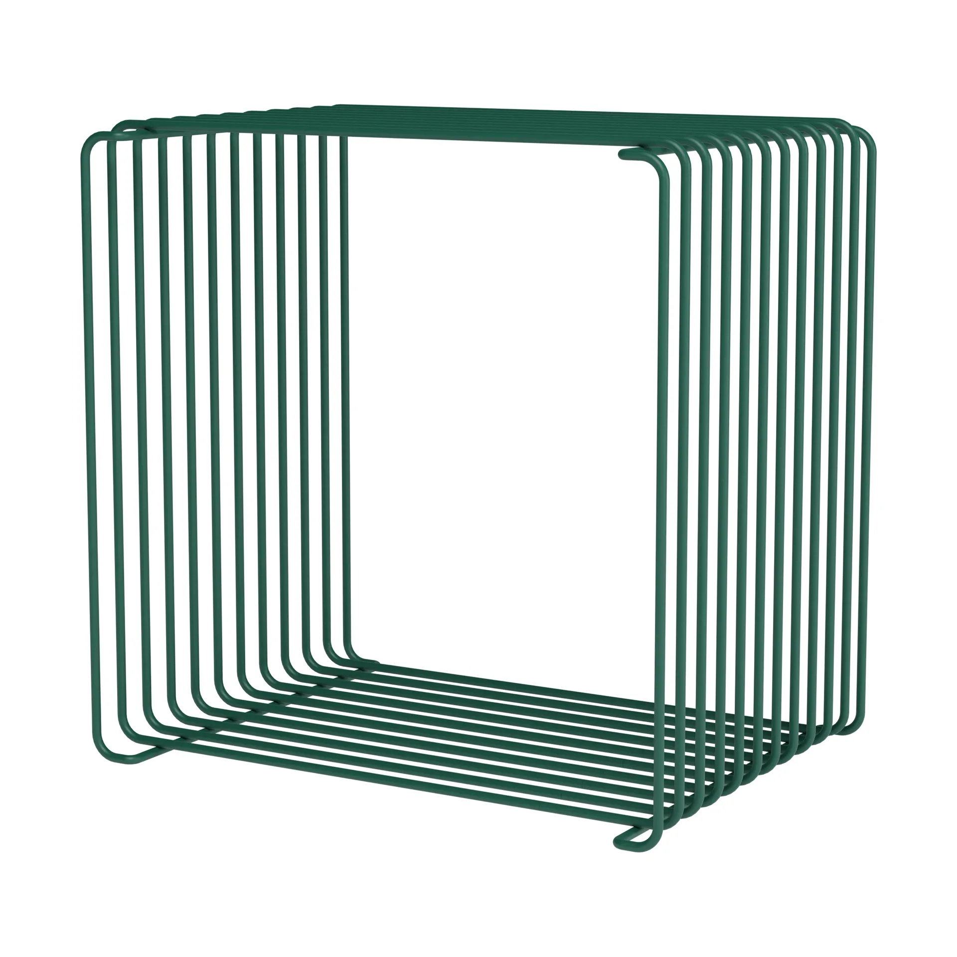Panton Wire Single prateleira 34,8x34,8x25,7 cm, Pinheiro Montana