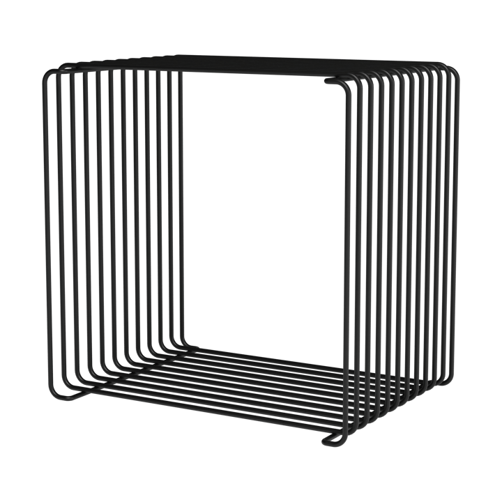 Panton Wire Single prateleira 34,8x34,8x25,7 cm - Preto - Montana