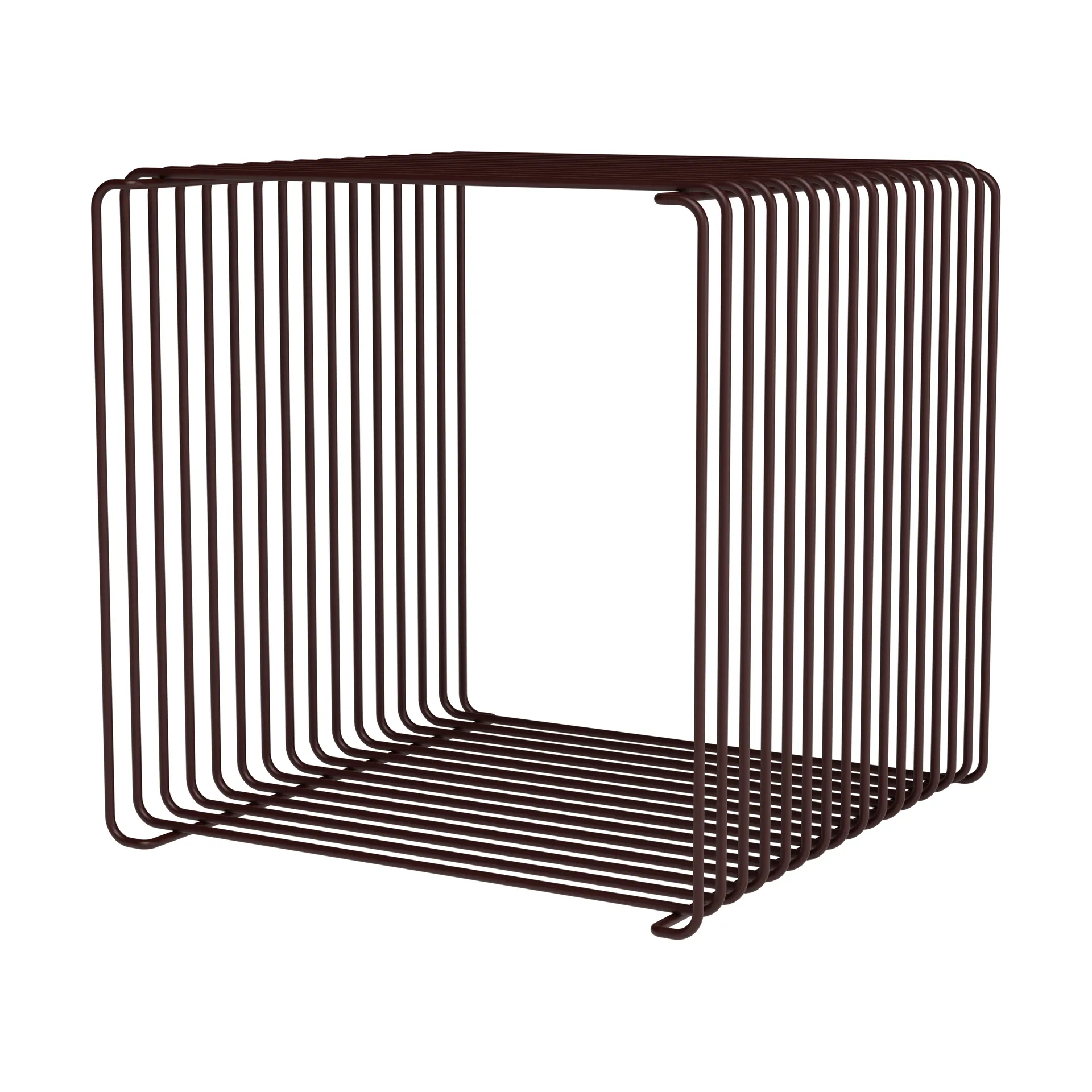 Panton Wire Single prateleira 34,8x34,8x34,8 cm, Preto vermelho Montana