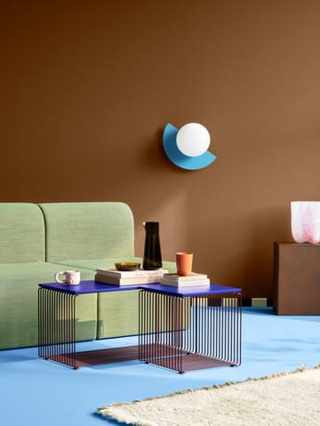 Panton Wire Single prateleira 34,8x34,8x34,8 cm - Preto vermelho - Montana