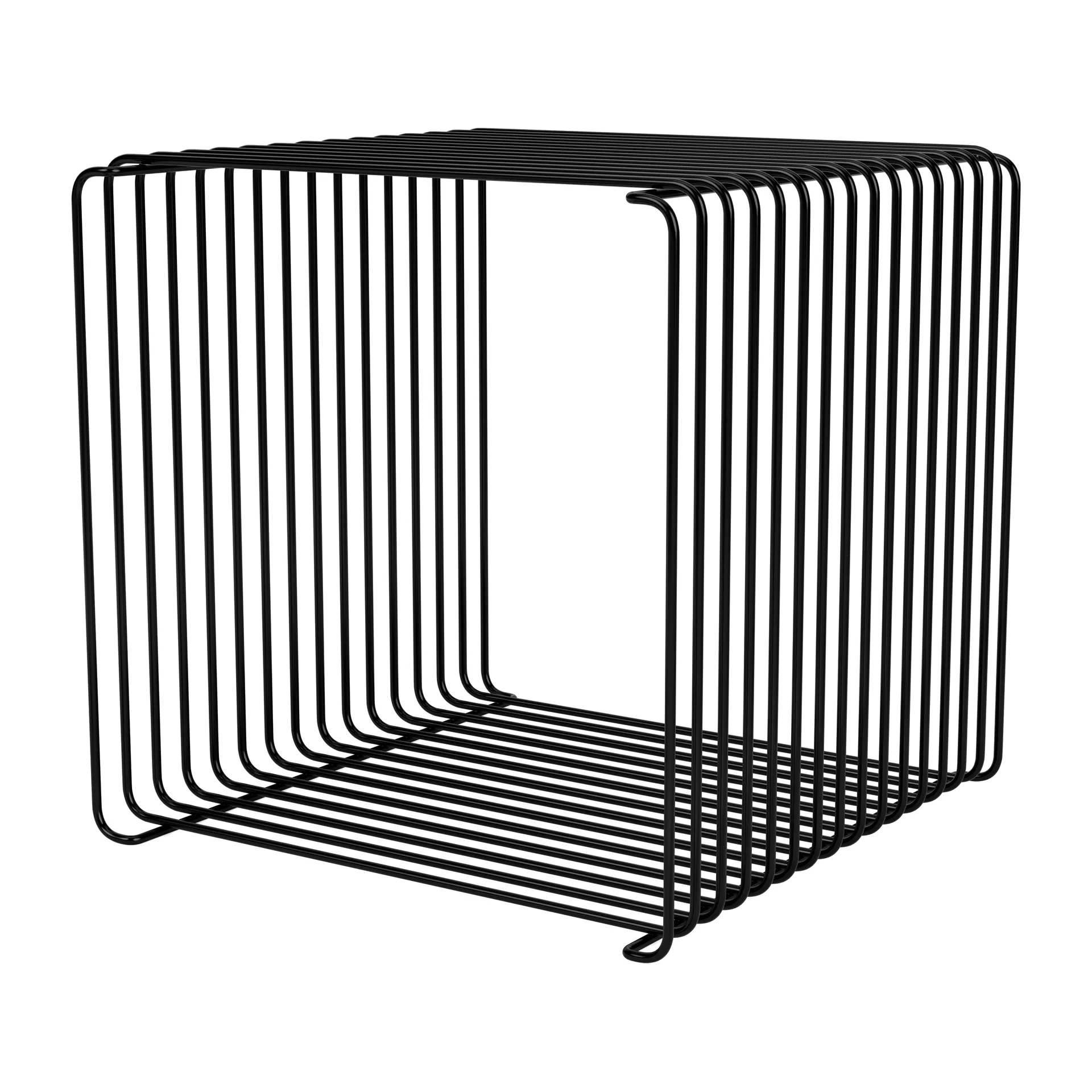 Panton Wire Single prateleira 34,8x34,8x34,8 cm, Preto Montana