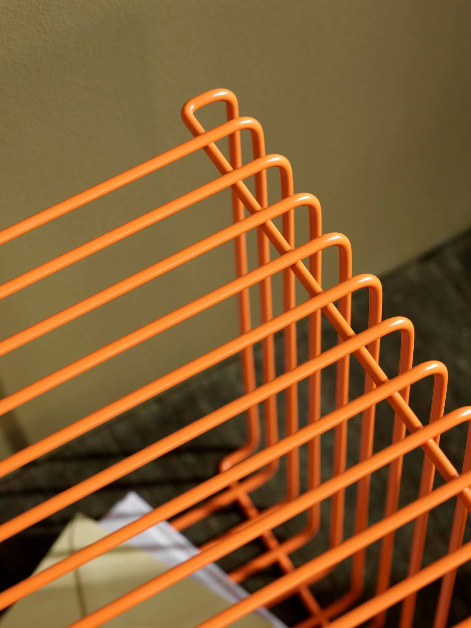 Panton Wire Single prateleira 34,8x34,8x34,8 cm, Tangerine Montana