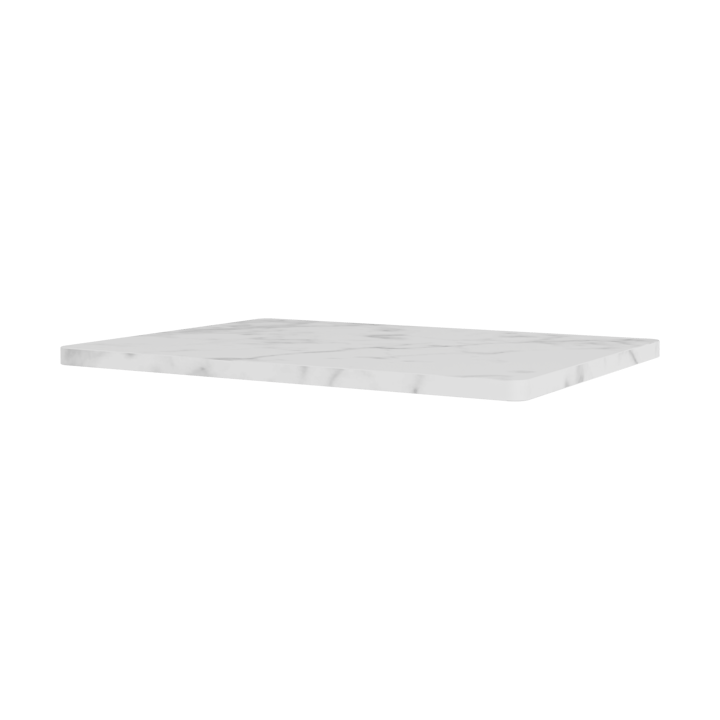 Panton Wire tampo 34,8x25,7 cm - Mármore branco - Montana