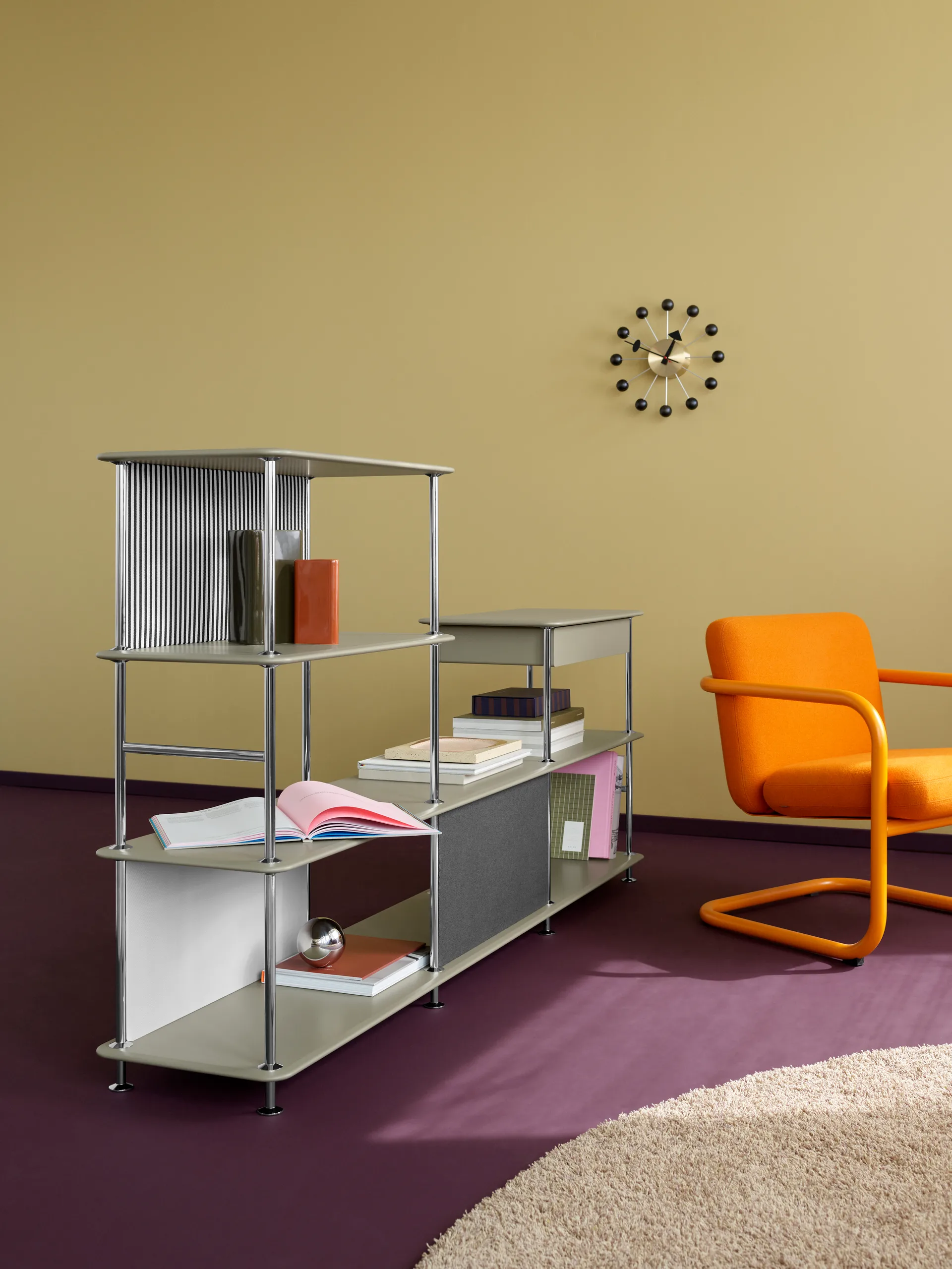 Prateleira Montana Free 312000, Fennel structured-chrome Montana