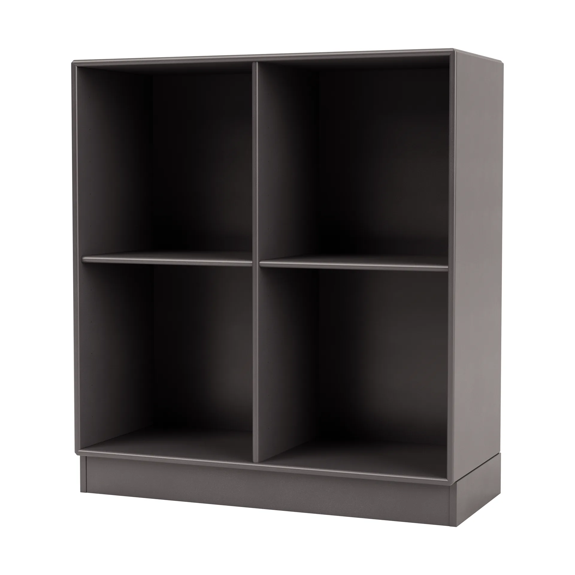 Prateleira SHOW 69,6x69,6 cm, rodapé 7 cm , 35-Coffee Montana