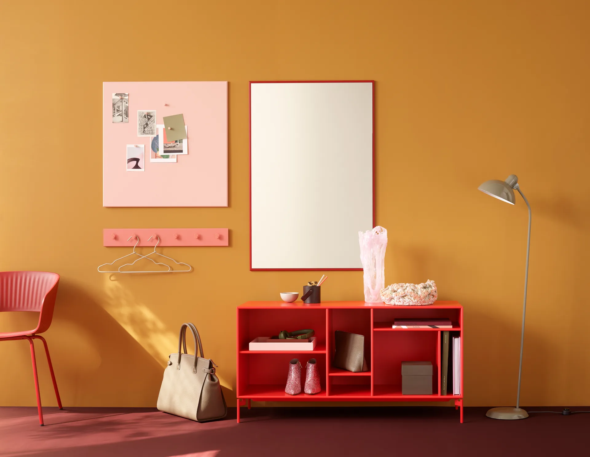 Quadro de avisos Montana 69,6x69,6 cm, Ruby Montana