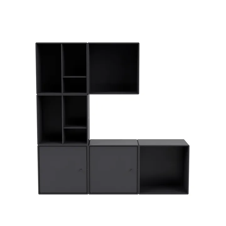 Sistema de estantes Montana Mini 6x2 Anthracite - Montana