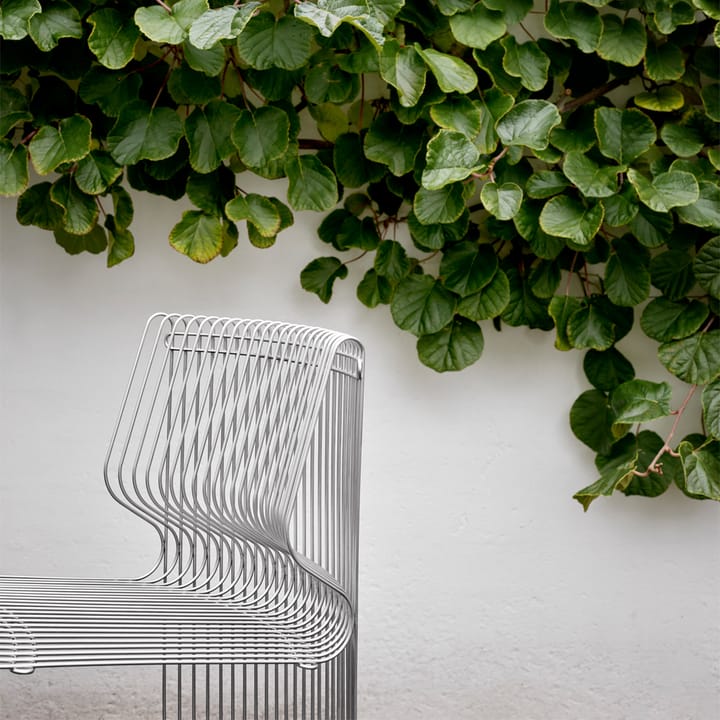 Sofá modular Pantonova , aço inoxidável, Côncavo Montana