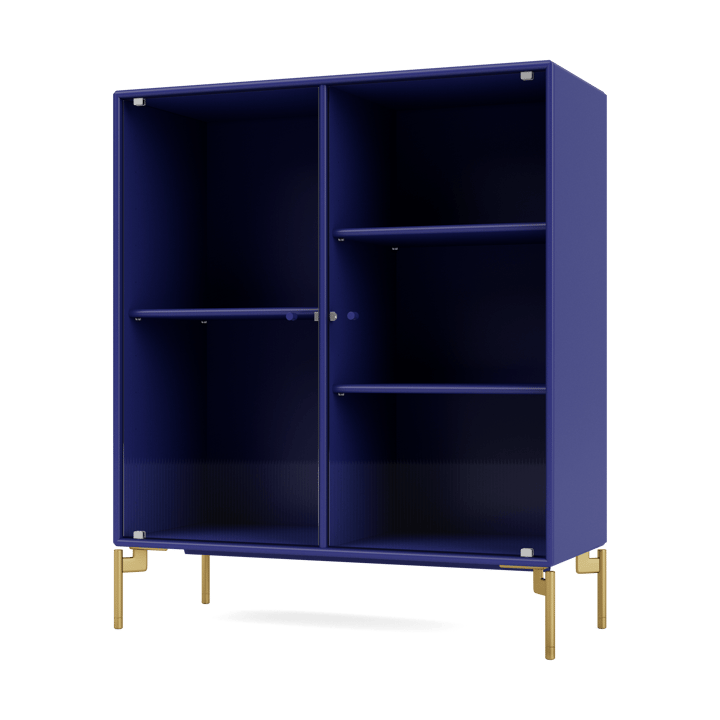 Vitrina Ripple II 69,6x82,2x30 cm - Monarch-pés Brass - Montana