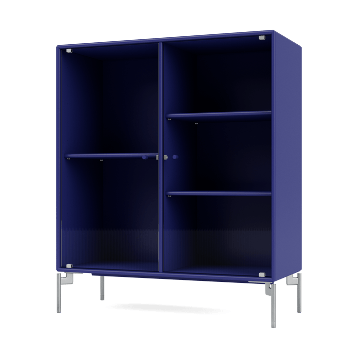 Vitrina Ripple II 69,6x82,2x30 cm - Monarch-pés Chrome - Montana